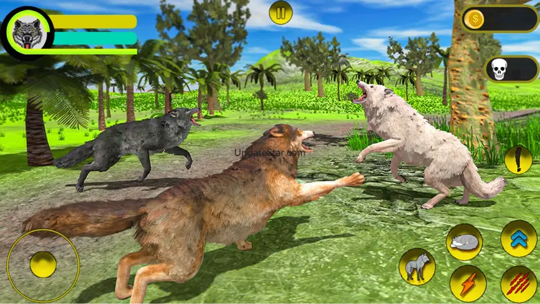 Wild Snow Wolf Simulator 1.3