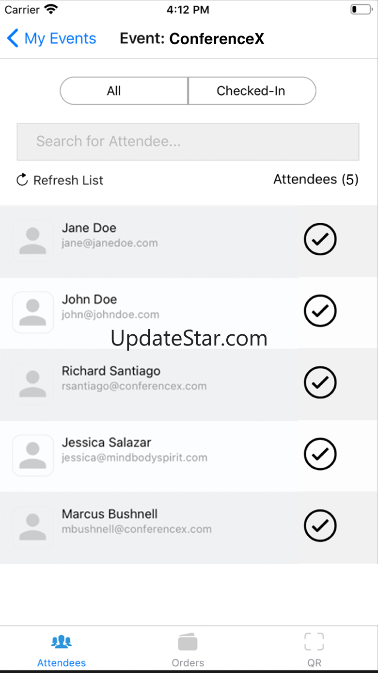 EventCreate Check-In 1.0.9