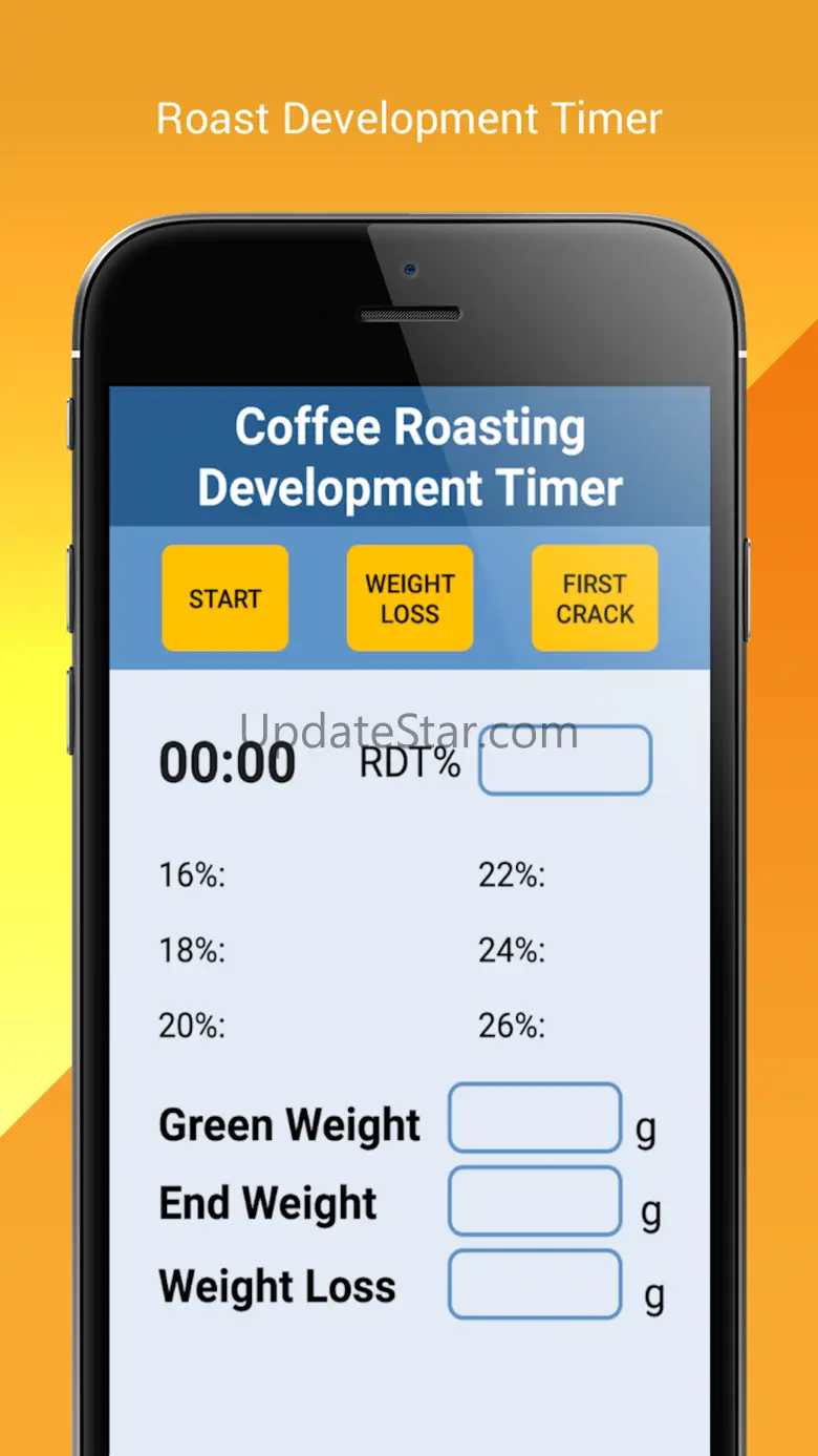 Coffee Roasting RDT Timer 1.1