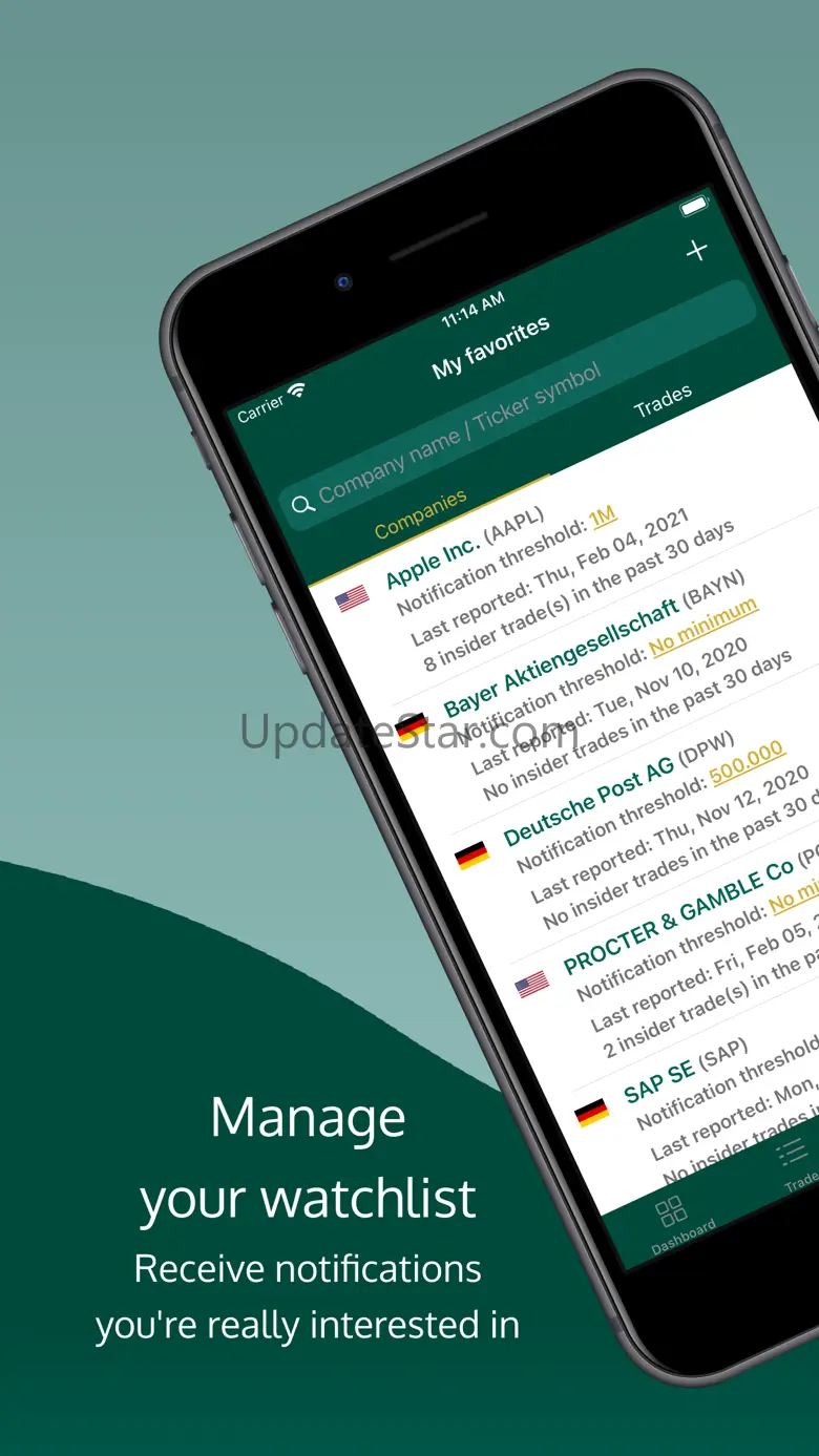 Trader Radar - Insider News 2.4.0