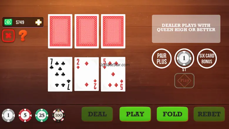 Three Card Poker Vegas Casino 1.0.0