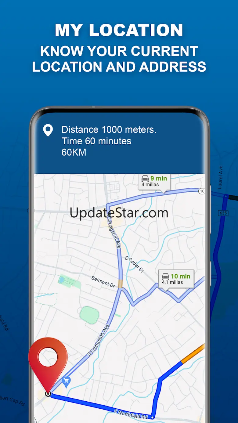 GPS Navigation: Road Map Route 3.8.4