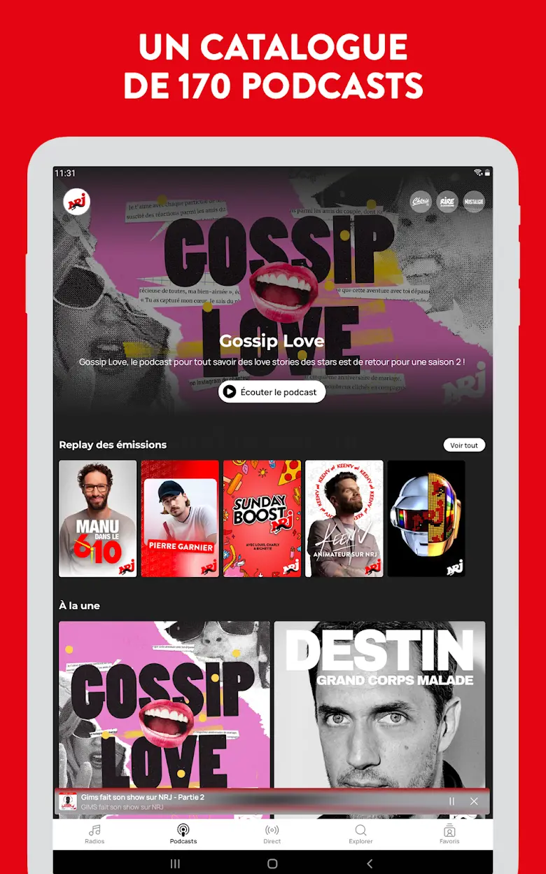 NRJ : Radios & Podcasts 10.6.6