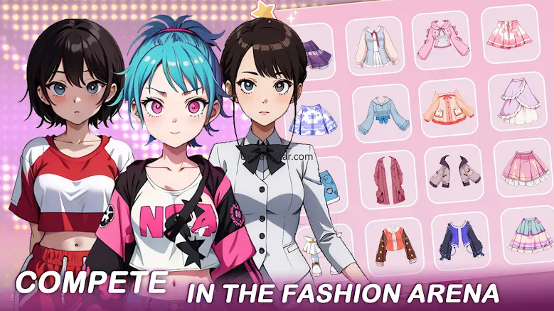 Anime Dress Up Games Moe Girls
