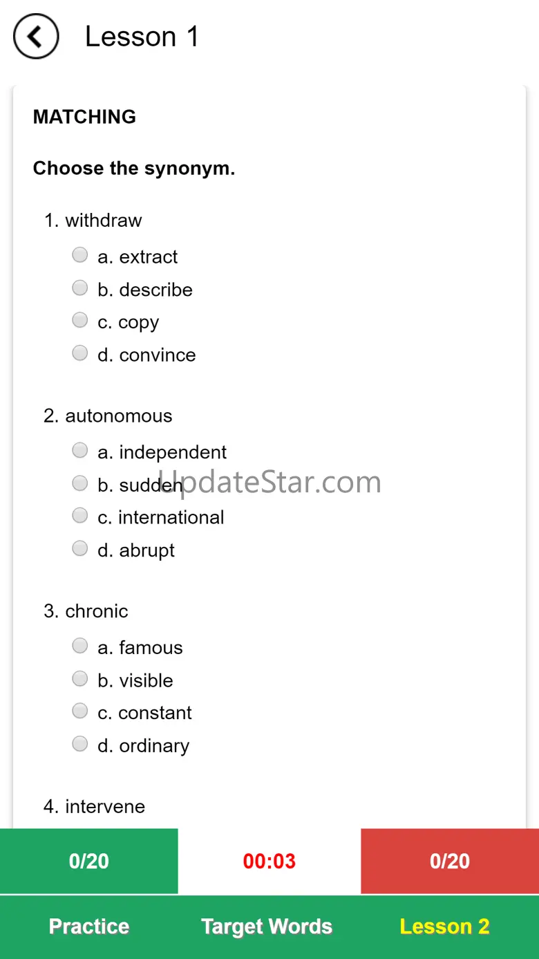 Essential Words for the TOEFL 1.3