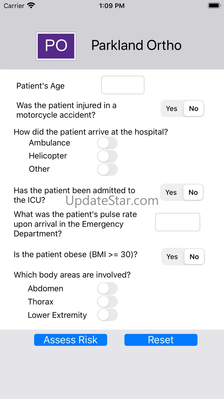 Parkland Orthopedic 1.02.02