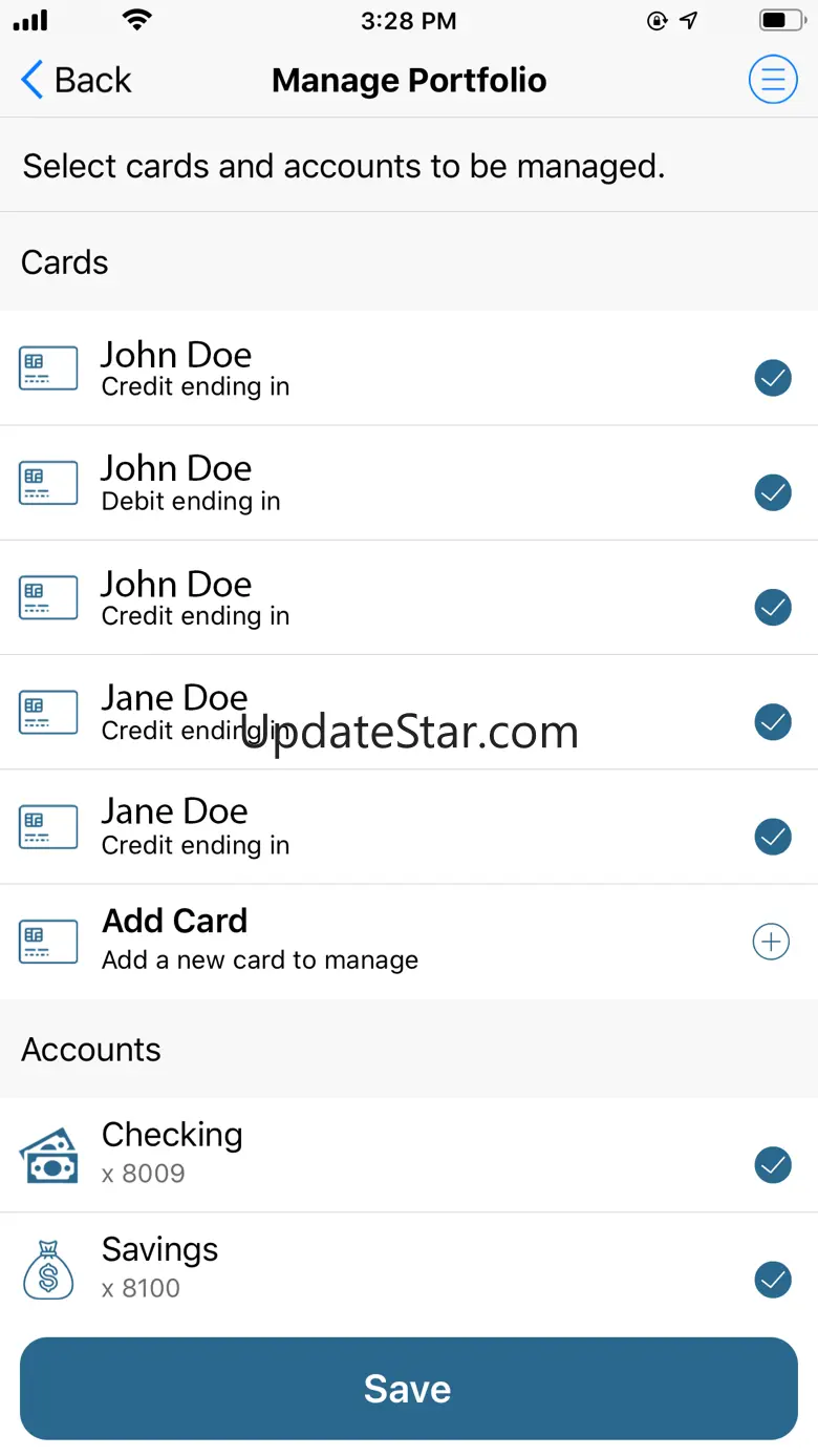 DCTFCU Card Control 3.11.4
