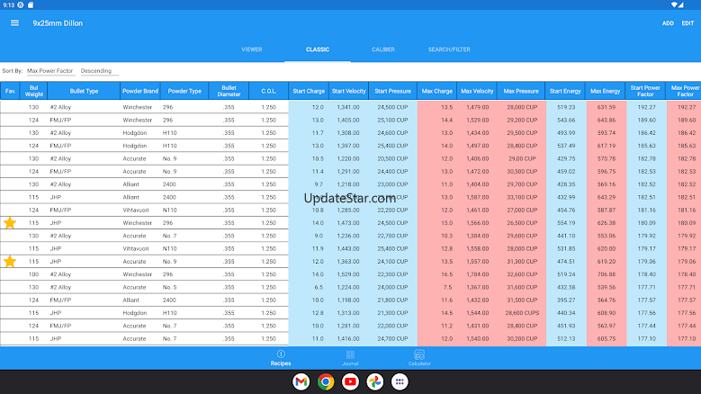 Reloading Assistant 2.00.19