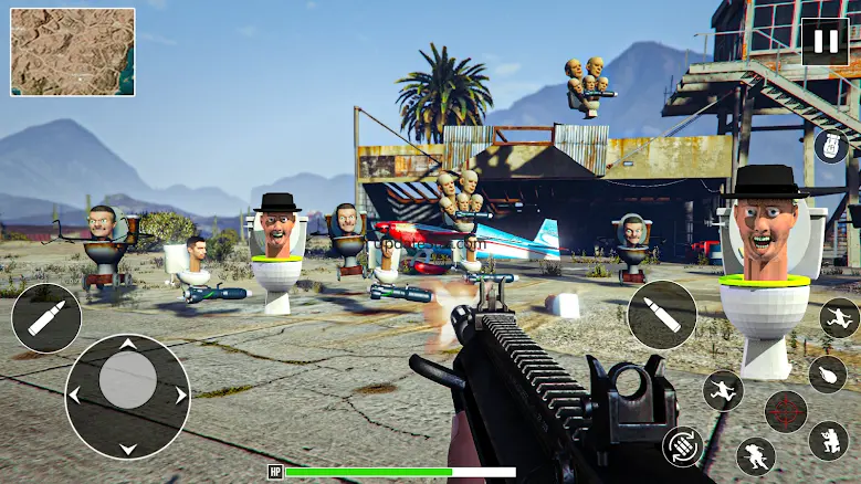 Toilet FPS- Toilet Monster
