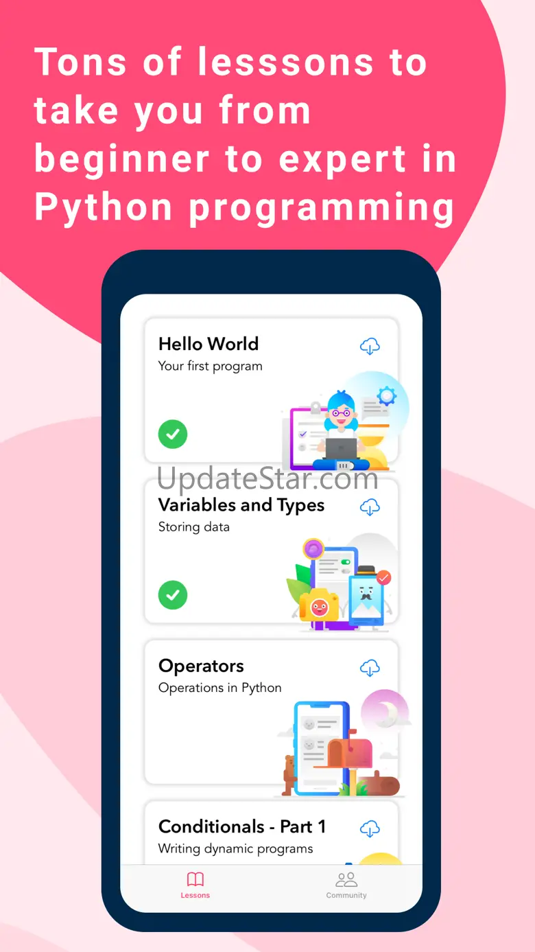 Learn Python Coding Lessons 1.0.1