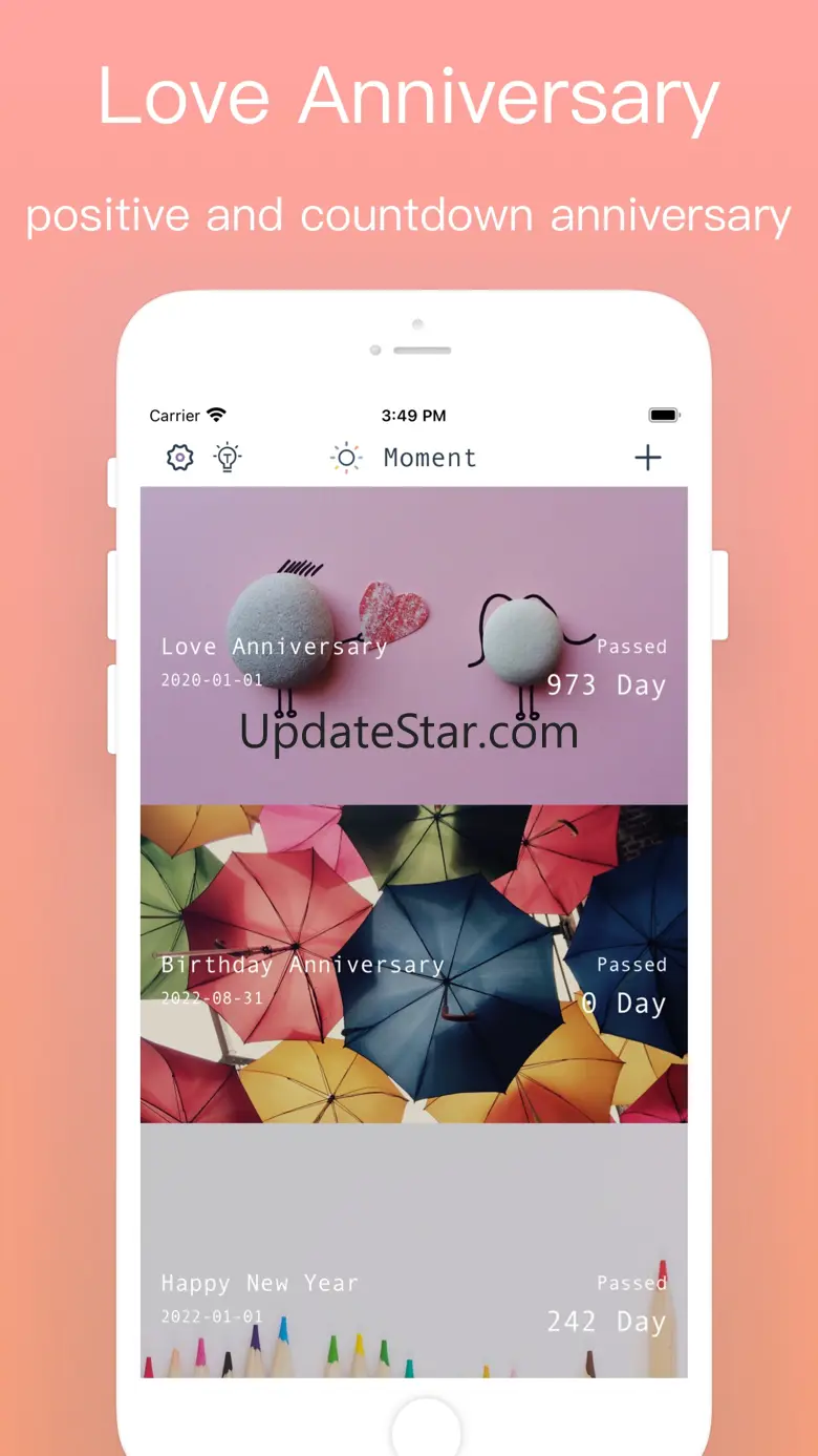 Moment · Countdown App 2.1
