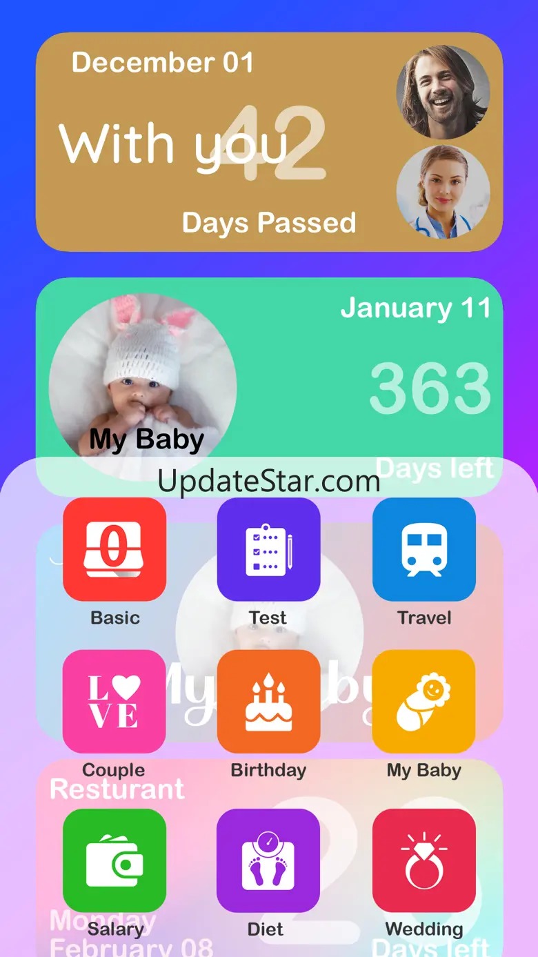 Countdown Widgets Time Counter 2.1