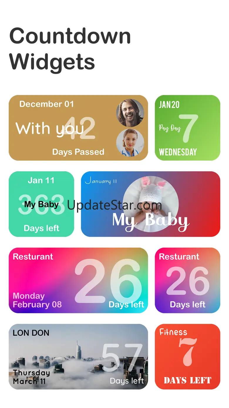 Countdown Widgets Time Counter 2.1