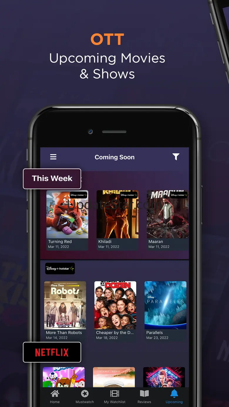 OTT Watchlist – Movie Tracker 3.0.0