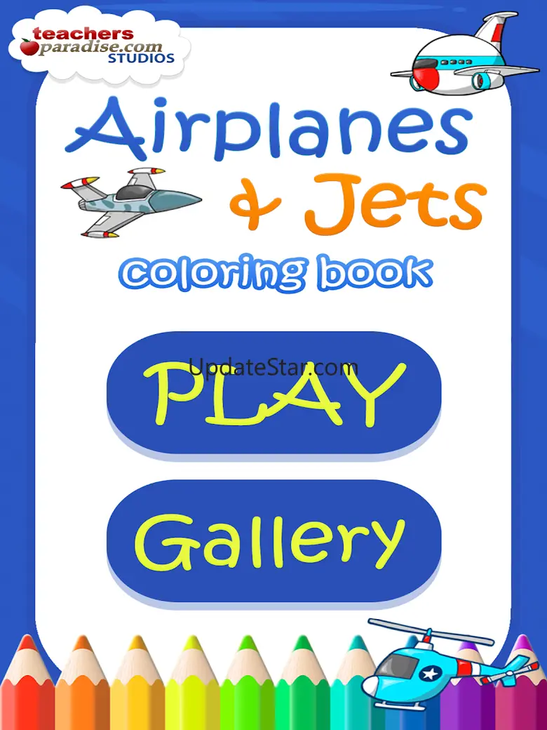 Airplanes & Jets Coloring Book 4