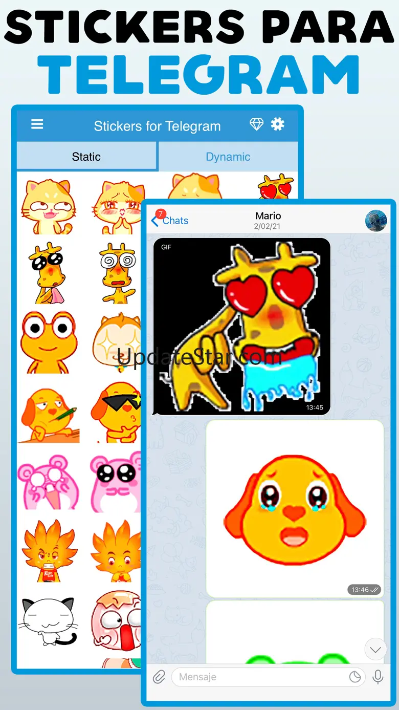 Stickers for Telegram · 1.01