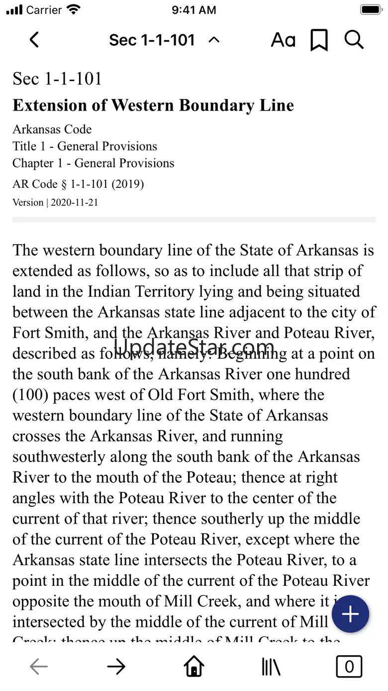 Arkansas Code by PocketLaw 1.9.3