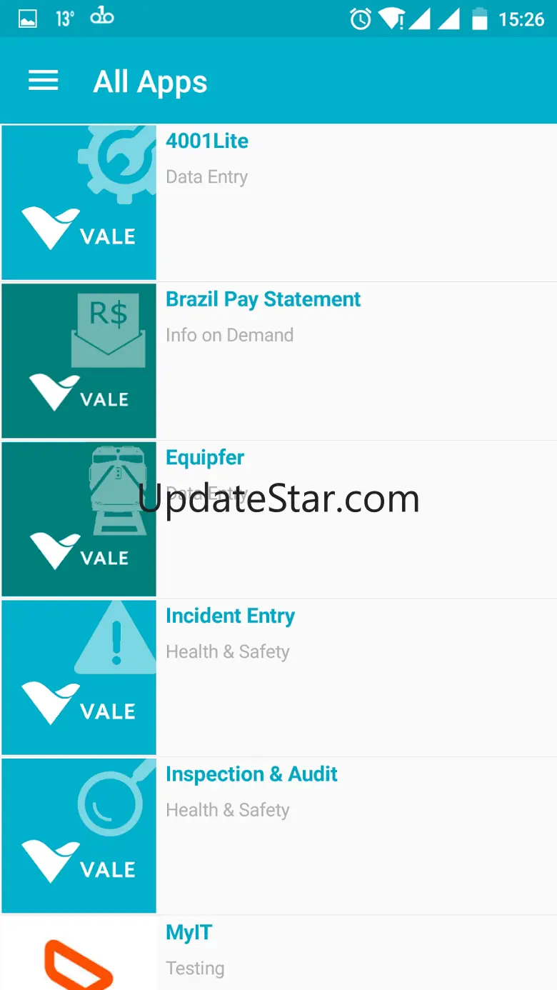 Vale App Catalog 3.0.0