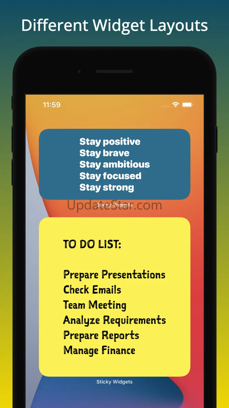 Sticky Notes: Colour Widgets 1.8.3