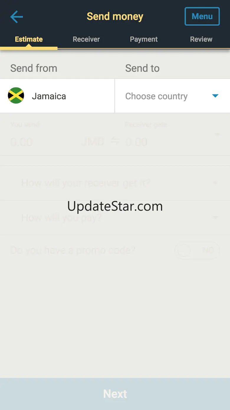 Western Union Send Money JM 2.7