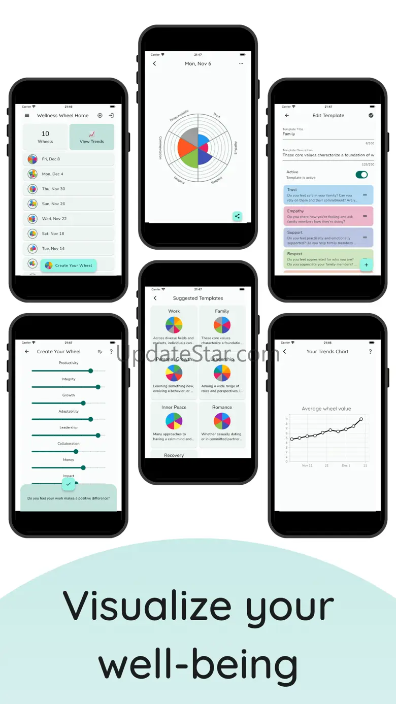 Wellness Wheel - Life Tracking 1.10.1