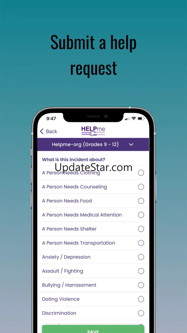 HELPme - Support and Resources 1.9