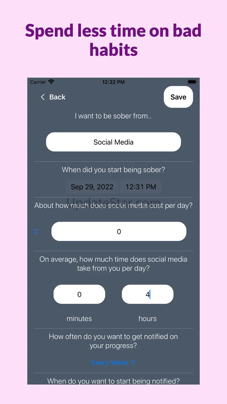 SoberUp - Quit Tracker 1.9