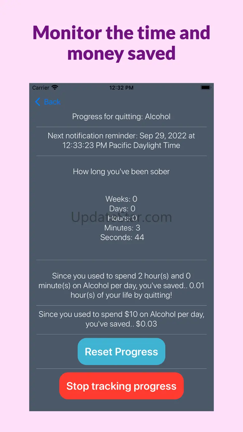 SoberUp - Quit Tracker 1.9
