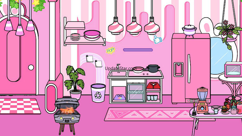 Tizi Town - Pink Home Decor 1.3.4