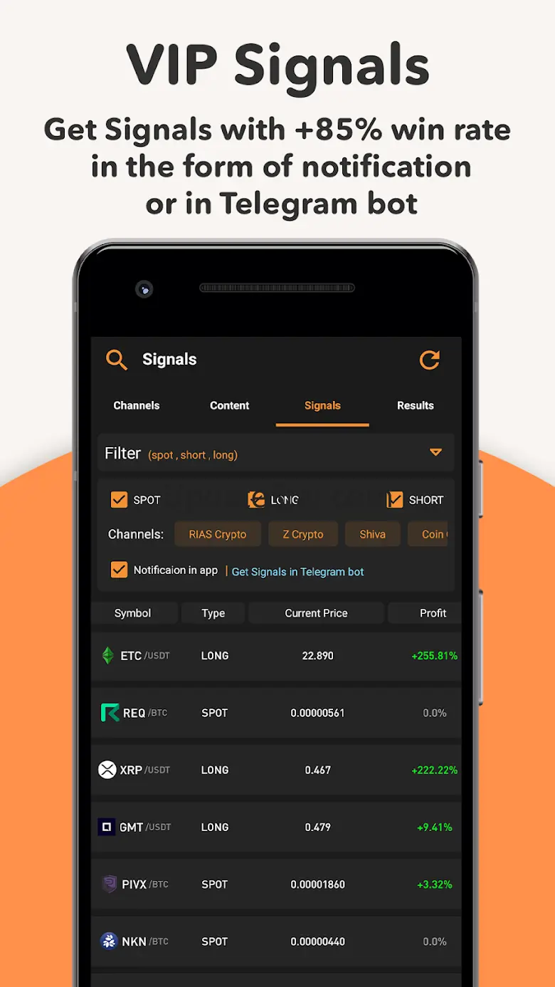 Crypto Pump: Signals & Tracker 4.7.6