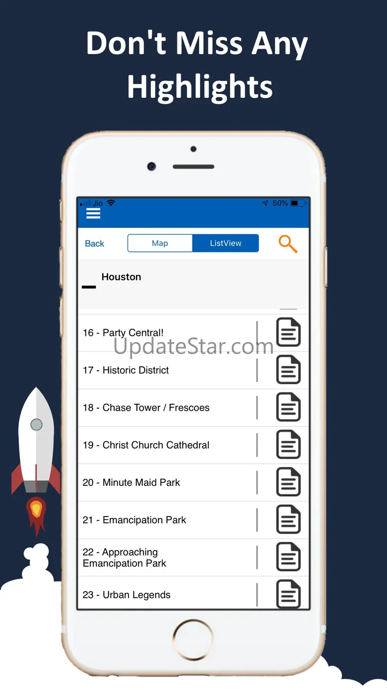Houston Audio GPS Driving Tour 1.2
