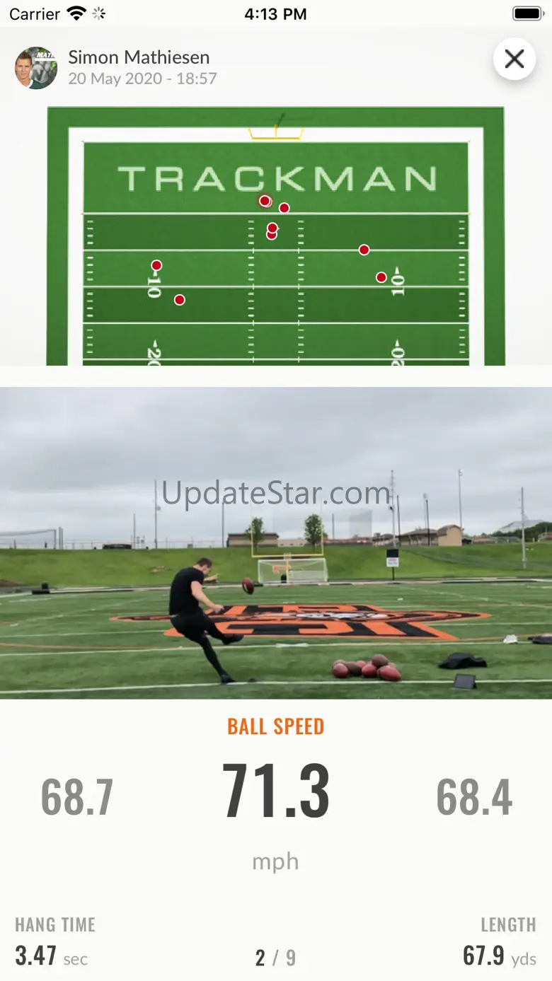 TrackMan Football Sharing 1.3.29