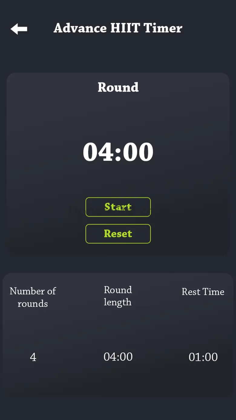 Boxing Round Interval Timer 3.92