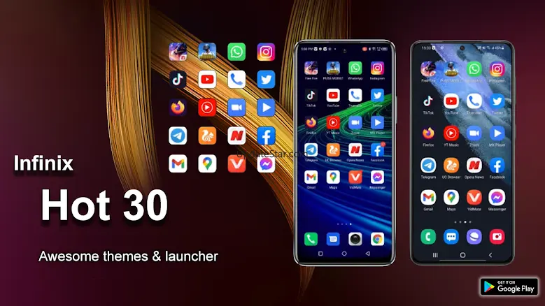 Infinix Hot 30 Launcher:Themes 2.8