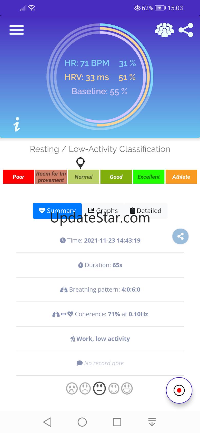 Pulse HRV by Camera BLE ECG