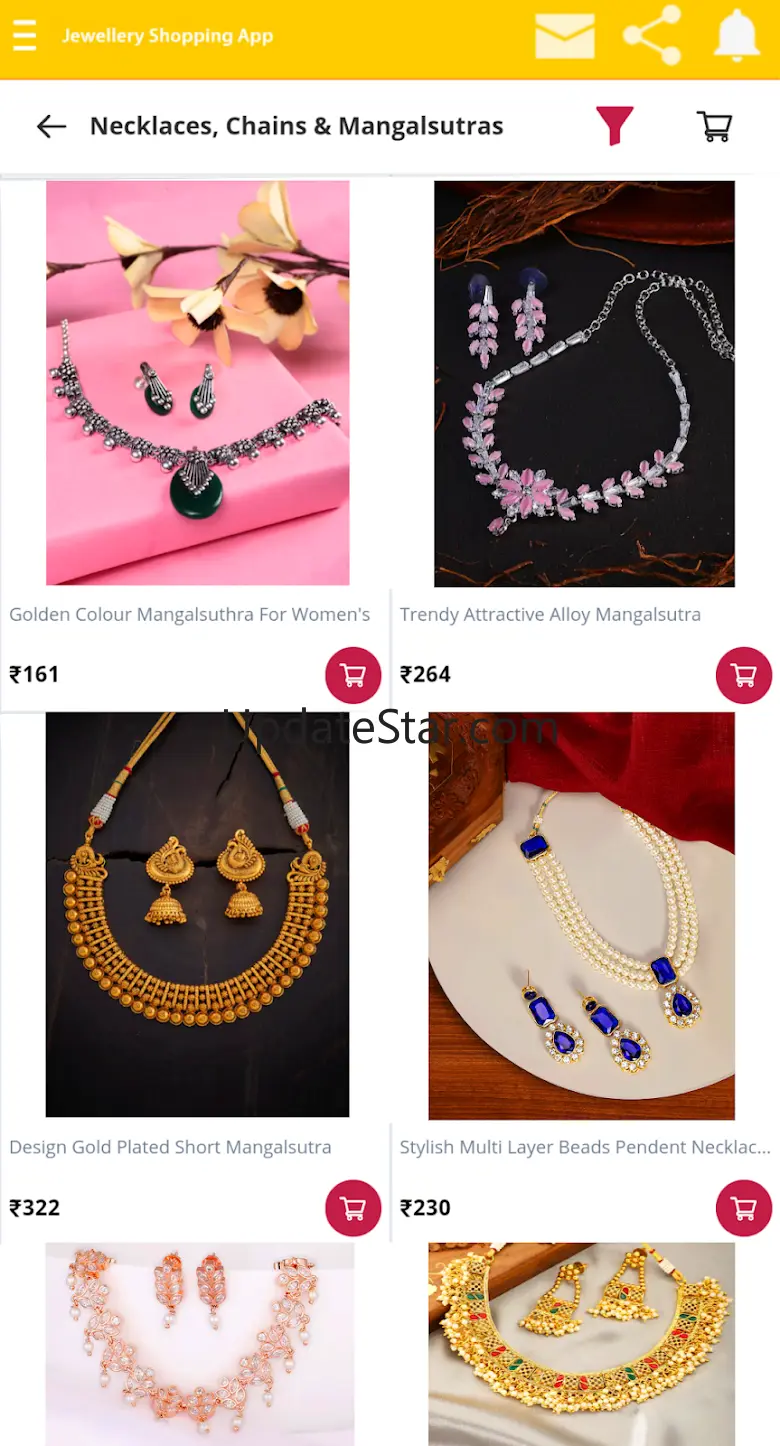 Jewellery Online Shopping App 9.8