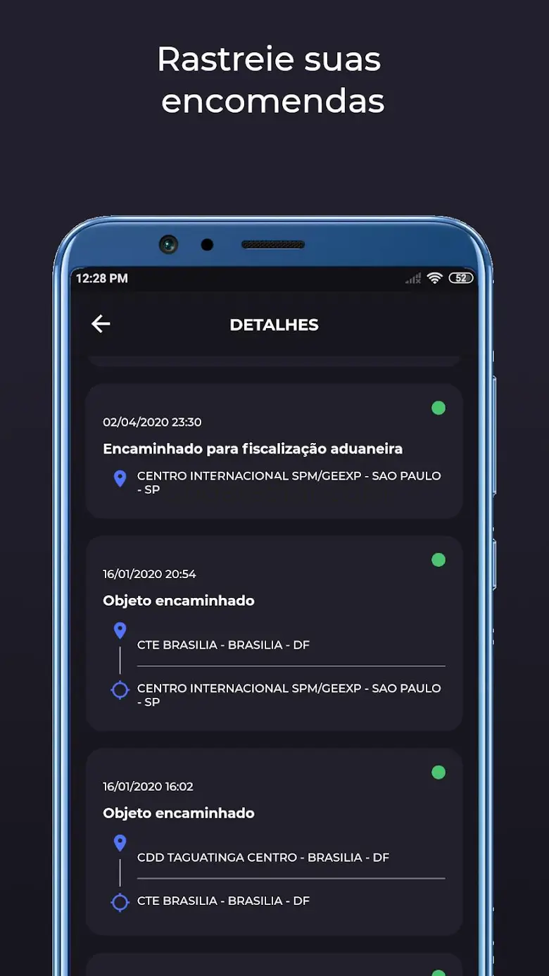 Rastreio de Encomendas 1.0.50