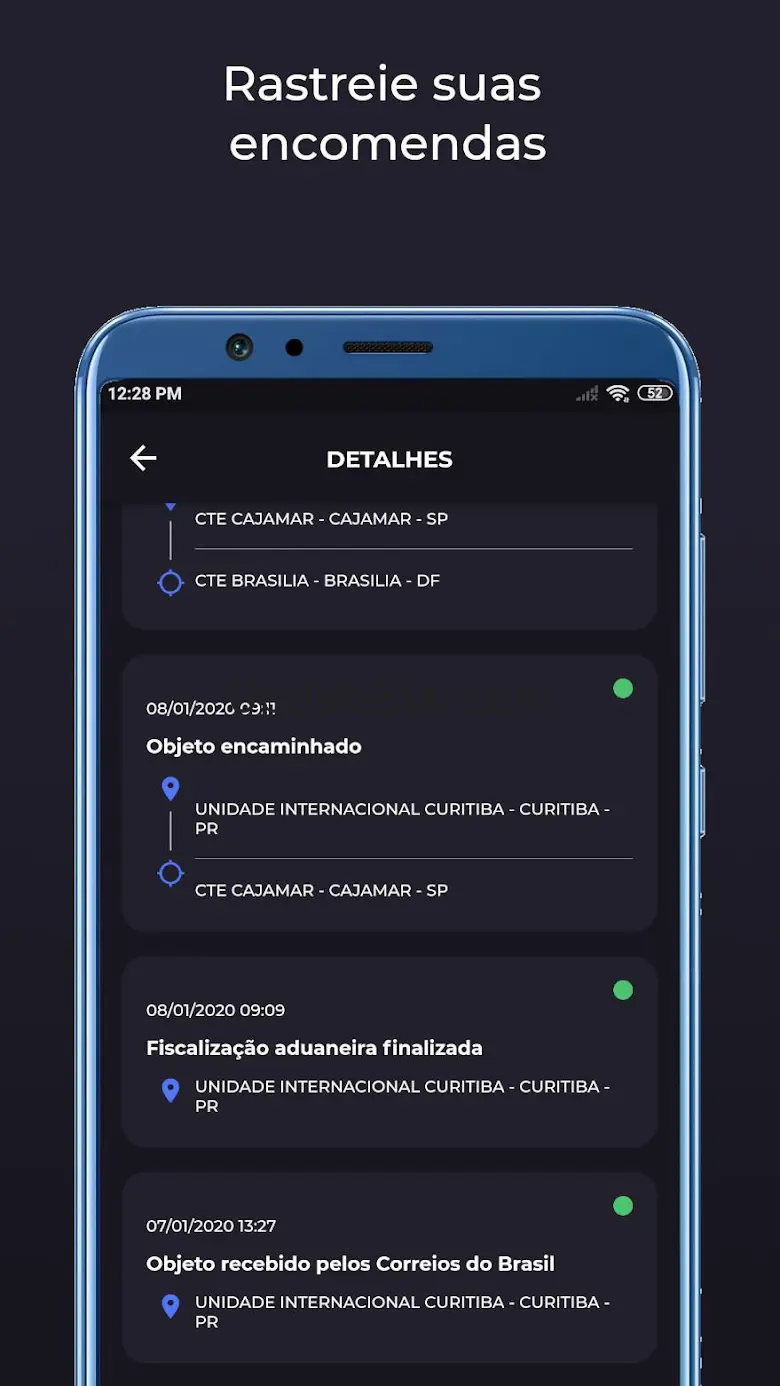 Rastreio de Encomendas 1.0.50