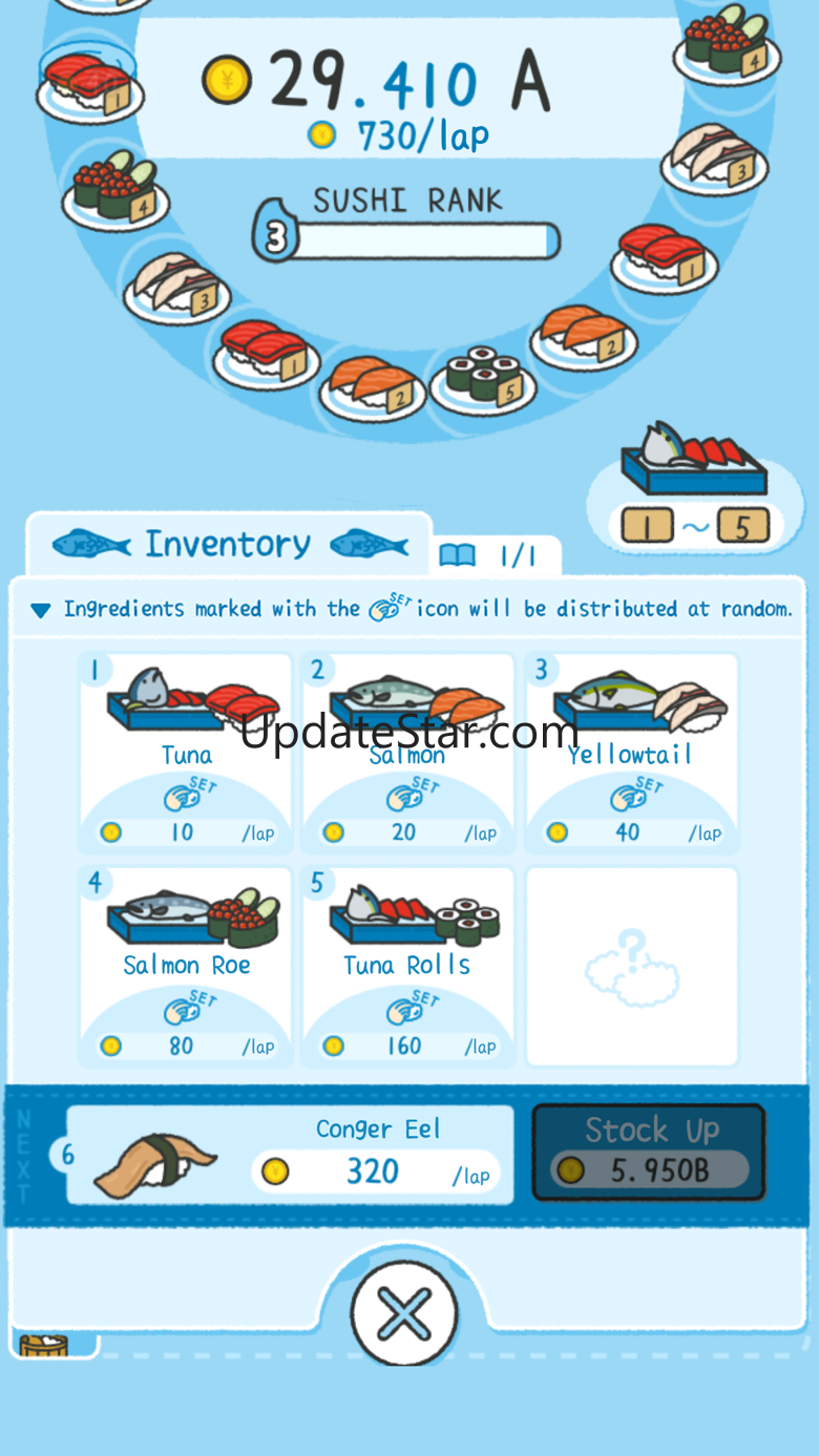 Merge Sushi: Merge and Collect 1.3