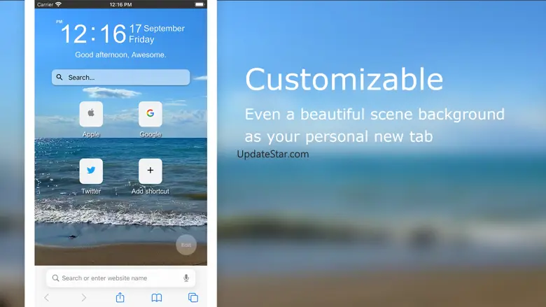Home Tab for Safari 1.11