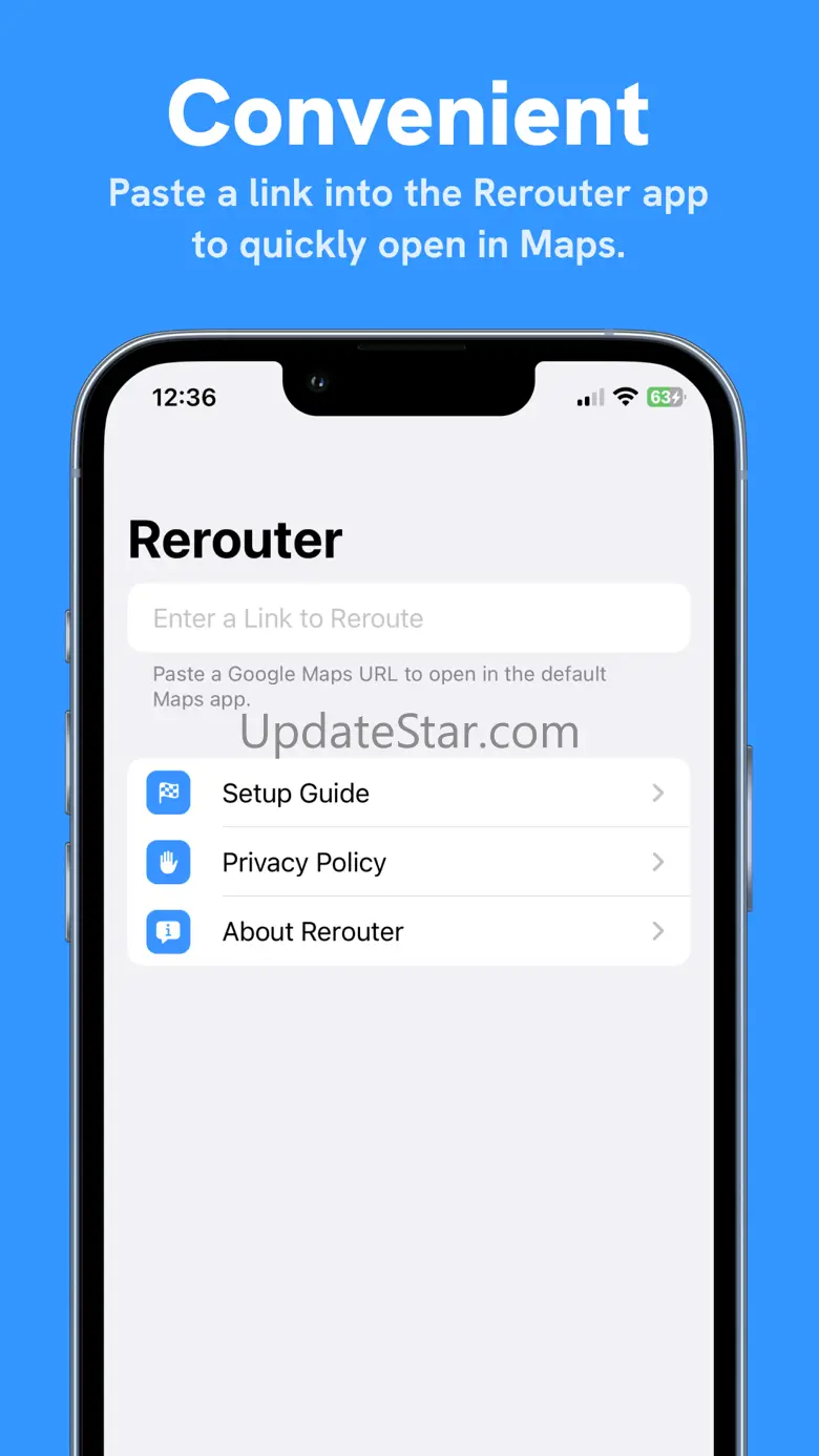 Rerouter - Open Links in Maps 3.8.1
