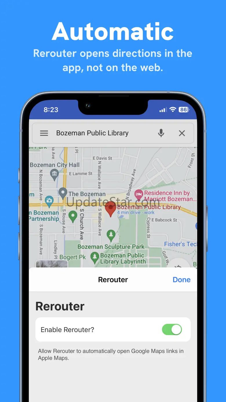 Rerouter - Open Links in Maps 3.8.1