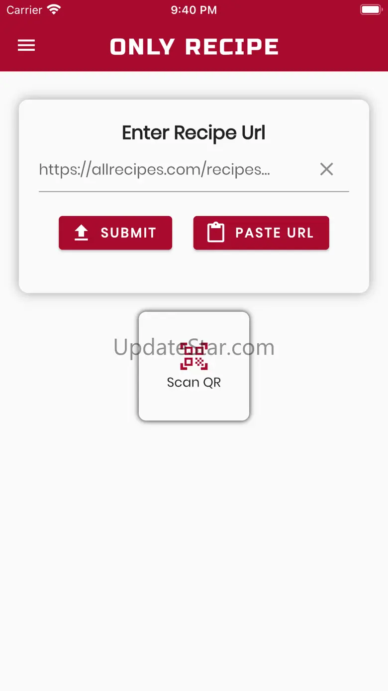 Only Recipe 1.0.1
