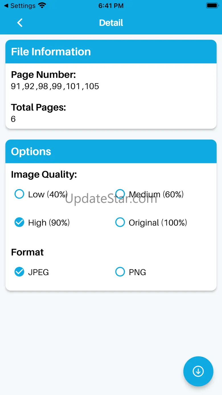 PDFTOJPG: Convert PDF to Image 1.0.2