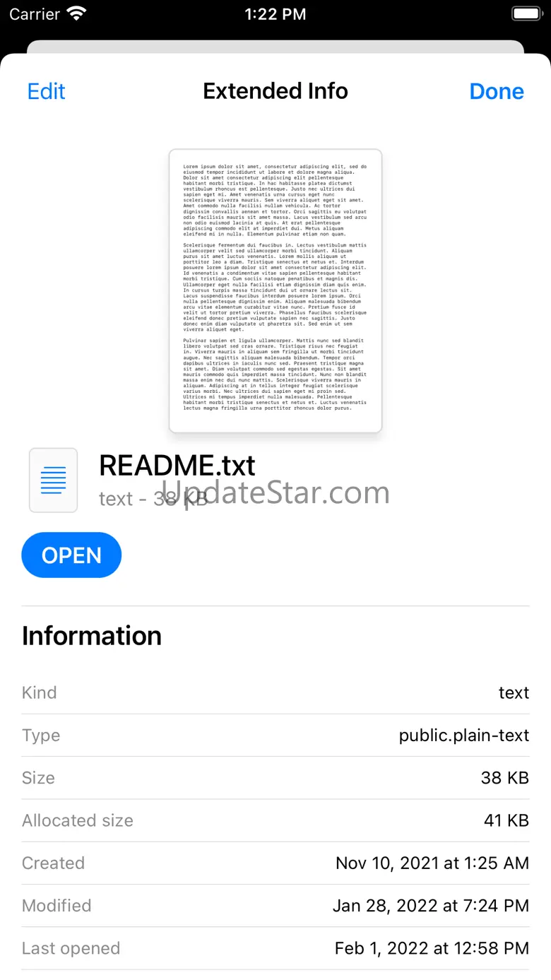 Extended File Info 1.1