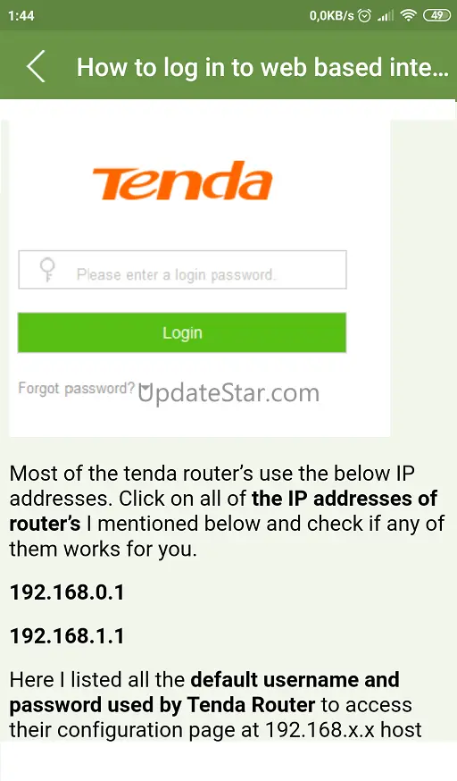 Tenda Router Admin Setup Guide 3.20.3.5