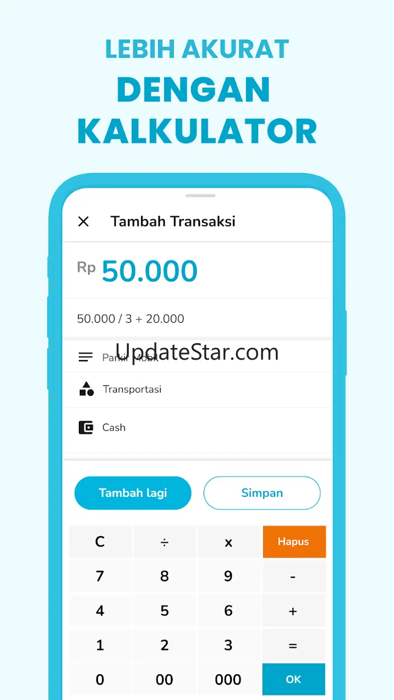 Moni Catatan Keuangan Otomatis