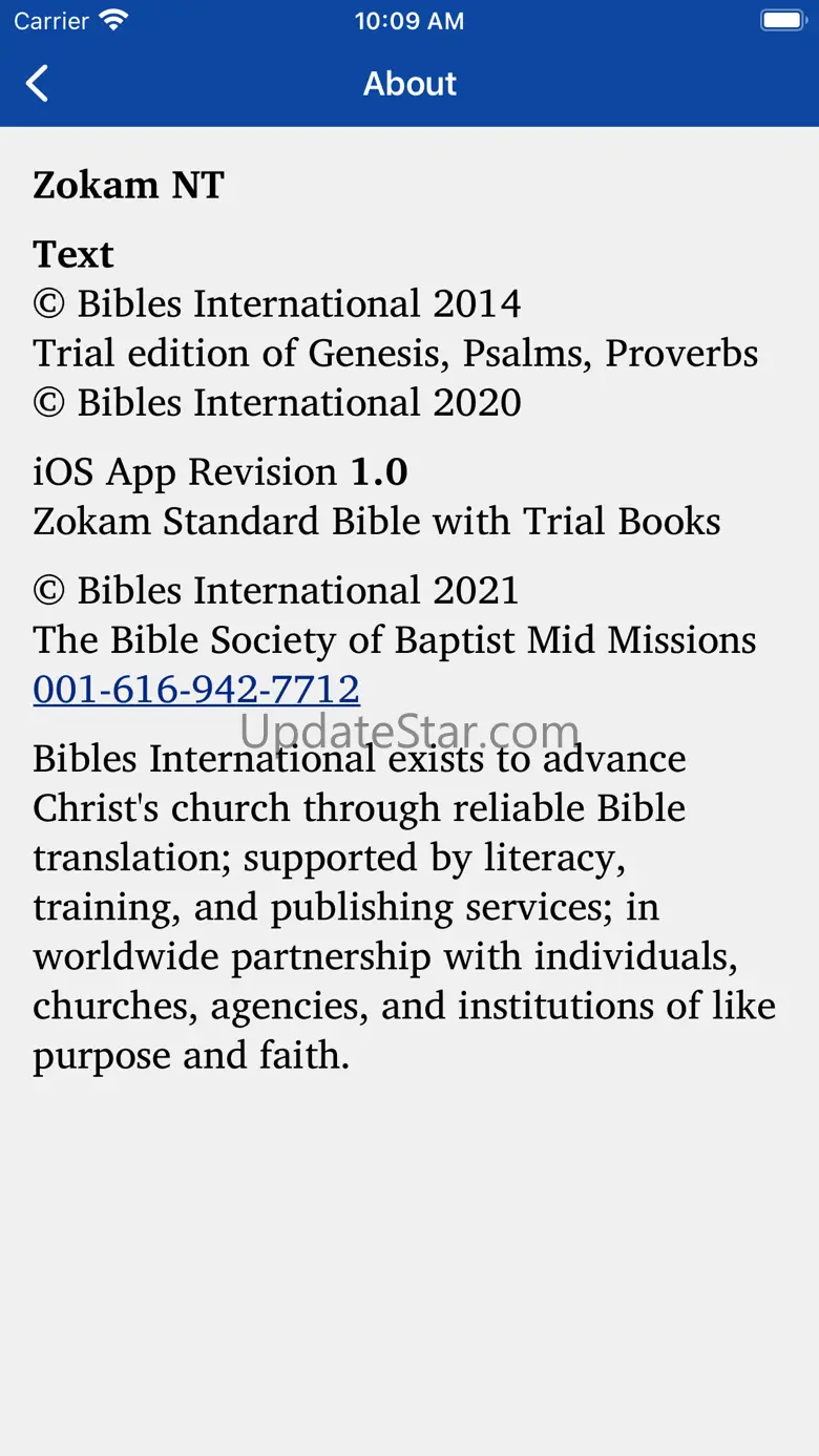 Zokam Standard Bible 1.0