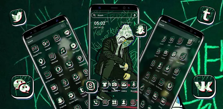 Cool Dude Launcher Theme 2.8
