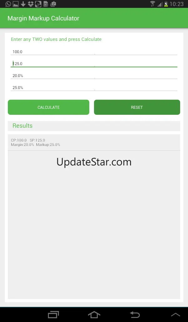 Margin Markup Calculator 1.3